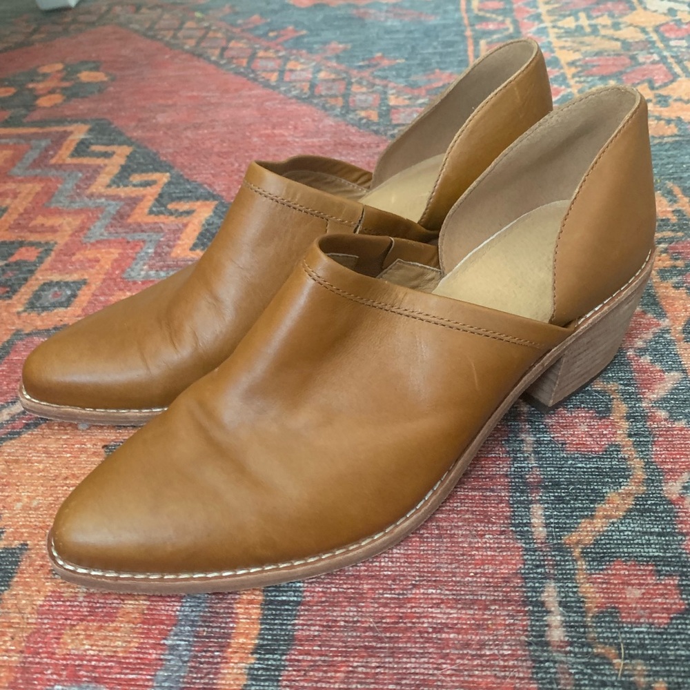 Madewell Women’s Brady Lowcut Booty English Saddle